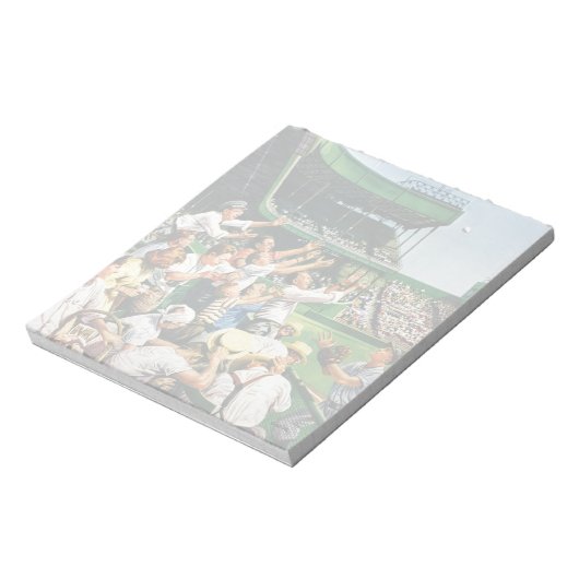 Catch Zuhause Run Ball Notizblock (Rotiert)