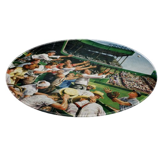 Catch-Zuhause-Run-Ball Schneidebrett (Ecke)