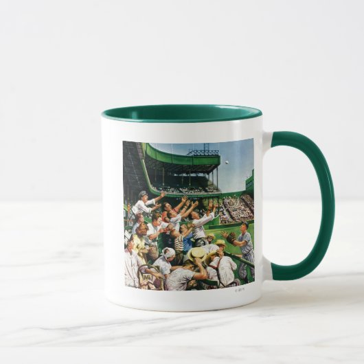 Catch-Zuhause-Run-Ball Tasse (Rechts)
