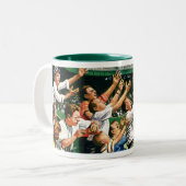 Catch-Zuhause-Run-Ball Zweifarbige Tasse (Vorderseite Links)