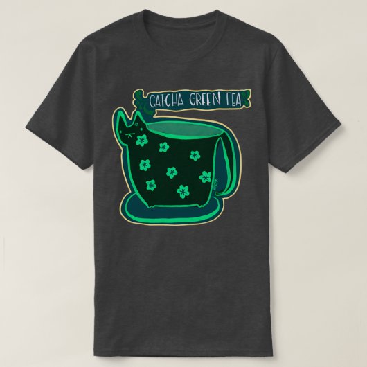 Catcha Grüntee T-Shirt (Design vorne)