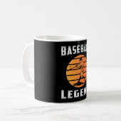 Catcher Baseball Bat Sports Pitcher Funny Geschenk Kaffeetasse (Vorderseite Links)