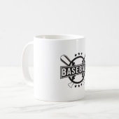 Catcher Baseball Sports Pitcher Funny Gift Idee Kaffeetasse (Vorderseite Links)