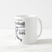 Catcher Baseball Sports Pitcher Funny Gift Idee Kaffeetasse (VorderseiteRechts)
