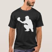 Catcher Baseball T-Shirt (Vorderseite)