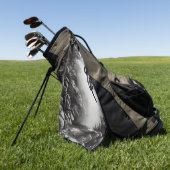 Catching Air - Mountain Bike Digitale Bleistiftski Golfhandtuch (Gras)