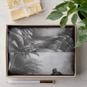 Catching Air - Mountain Bike Digitale Bleistiftski Seidenpapier (Geschenk)