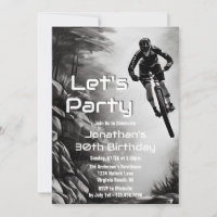 Catching Air - Mountain Bike Sketch Geburtstag