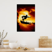 Catching Air - Poster (Küche)