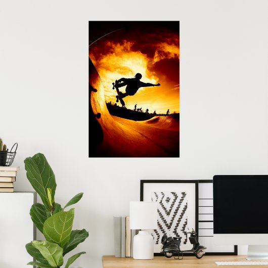 Catching Air - Poster (Heimbüro)