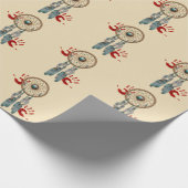Catching Spirit Native American Geschenkpapier (Ecke)