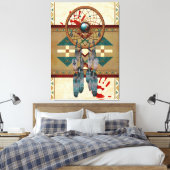 Catching Spirit Native American Leinwanddruck (Insitu (Schlafzimmer))