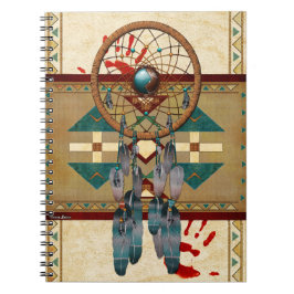 Catching Spirit Native American Notizblock