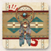 Catching Spirit Native American Untersetzer (Vorderseite)