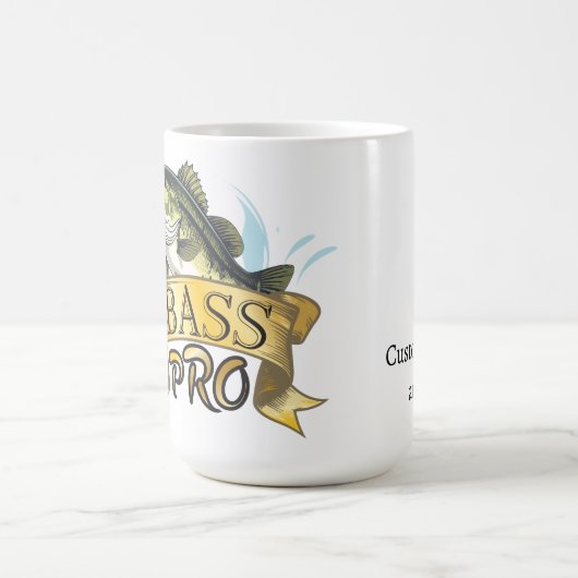Catching That Trophy "Bass Pro" custom Kaffeetasse (Mittel)