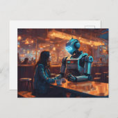 Catching Up with an Old Friend Postkarte (Vorne/Hinten)