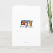 Catchup bietet einen Ballon für einige Pommes frit Karte (Rückseite)