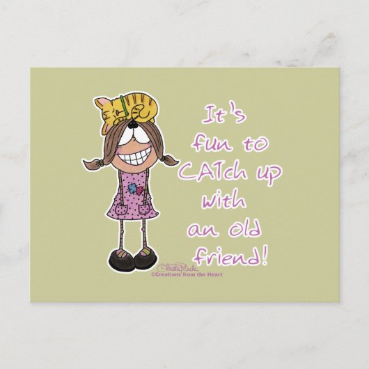 CATchup Postkarte (Vorderseite)