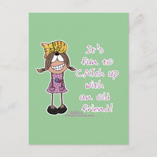 CATchup Postkarte (Vorderseite)