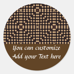 CatchUp_ Runder Aufkleber