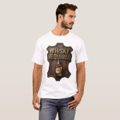 Catchy Gold WHISKY ERFORDERLICH Statement Tee (Vorne ganz)