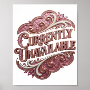 Catchy Pink DERZEIT NICHT VERFÜGBAR Poster