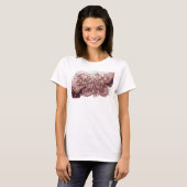 Catchy Red MORE WINE Slogan Tee (Vorne ganz)