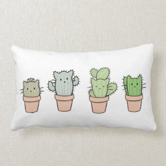 Catcus Familie Cusion Lendenkissen