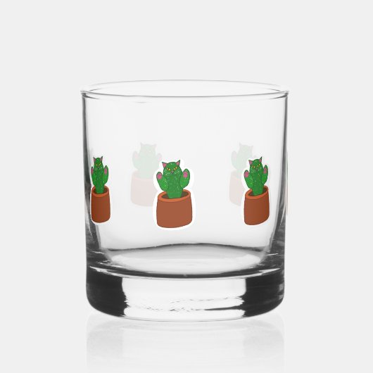 Catcus Whiskyglas (Links)