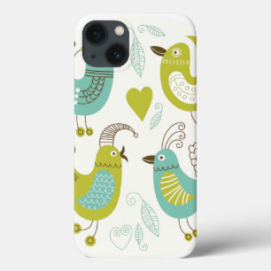 cate Cartoonvögel Case-Mate iPhone Hülle