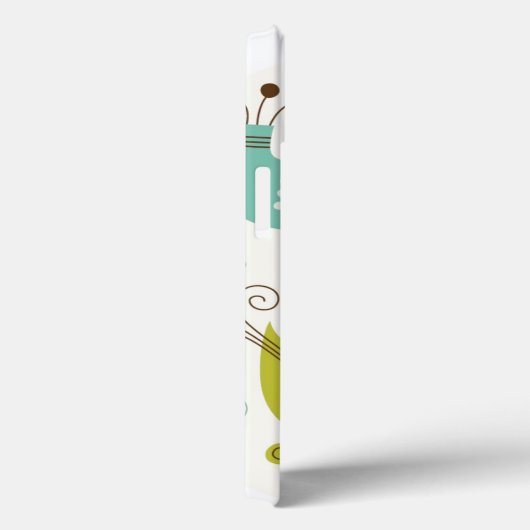 cate Cartoonvögel Case-Mate iPhone Hülle (Rückseite / Rechts)