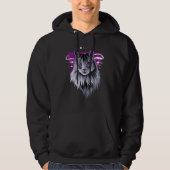 Cate Face, Cat Daddy, Cat Lover Hoodie (Vorderseite)