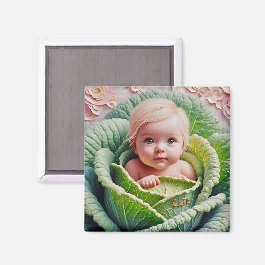 CATE ~ In Cabbage Patch ~ Magnet (Vorderseite/Rückseite)
