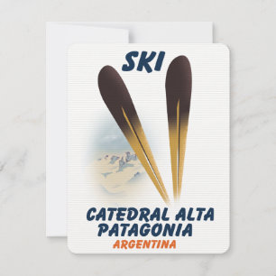 Catedral Alta Patagonia, Argentinien Skiposter