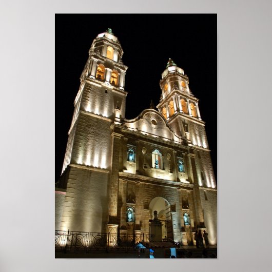 Catedral de Campeche Poster (Vorne)