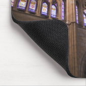 Catedral de Leon, Buntglasfenster Mousepad (Ecke)