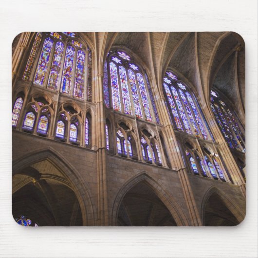 Catedral de Leon, Buntglasfenster Mousepad (Vorne)