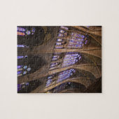 Catedral de Leon, Buntglasfenster Puzzle (Horizontal)