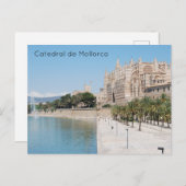 Catedral de Mallorca Postkarte (Vorne/Hinten)
