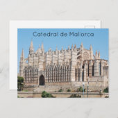 Catedral de Mallorca Postkarte (Vorne/Hinten)