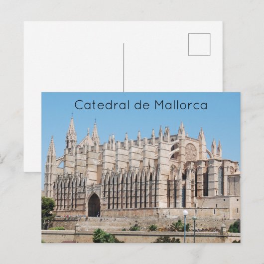 Catedral de Mallorca Postkarte (Vorne/Hinten)