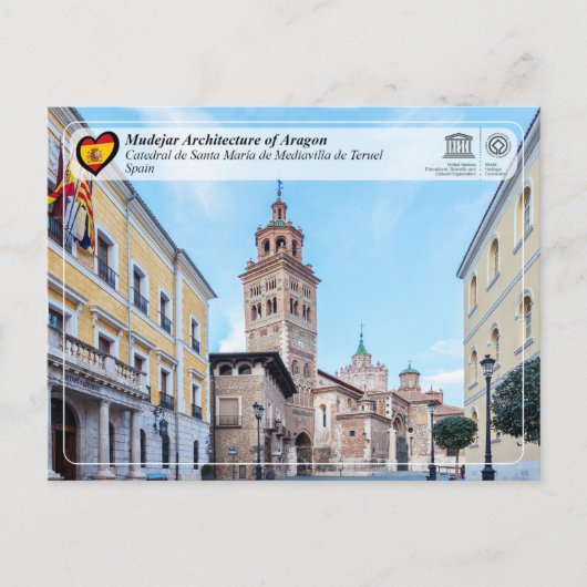 Catedral de Santa María de Mediavilla de Teruel Postkarte (Vorderseite)