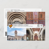 Catedral de Santa María de Mediavilla de Teruel Postkarte (Vorne/Hinten)