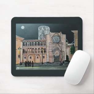 Catedral de Santa María Gemälde von Alfred Fox Mousepad