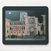 Catedral de Santa María Gemälde von Alfred Fox Mousepad (Vorne)