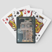 Catedral de Santa María Malerei von Alfred Fox Spielkarten (Rückseite)