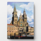 Catedral de Santiago de Compostela (A Coruña) Fotoplatte (Vorderseite)