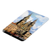 Catedral de Santiago de Compostela (A Coruña) Magnet (Linke Seite)