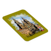 Catedral de Santiago de Compostela (A Coruña) Magnet (Rechte Seite)