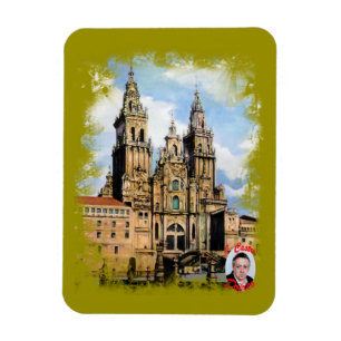 Catedral de Santiago de Compostela (A Coruña) Magnet